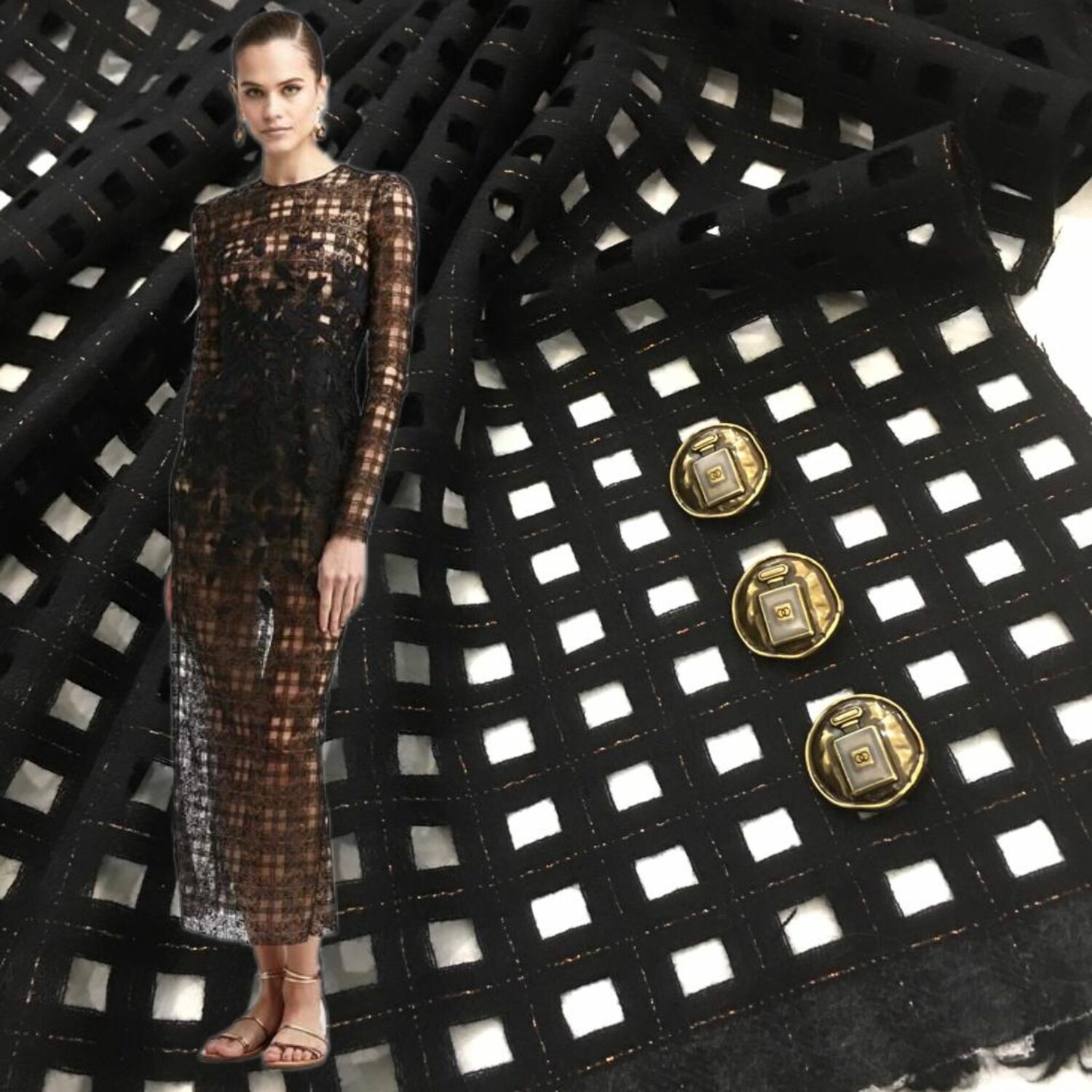 Плательно-блузочная ткань *Chane*