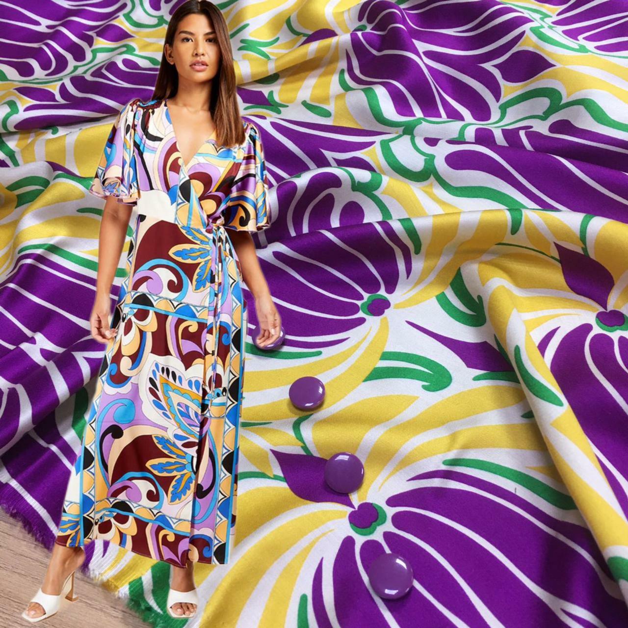 Атласная вискоза